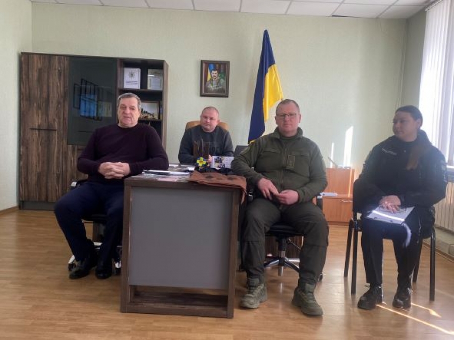 перший заступник начальника Голованівської районної військової адміністрації Михайло Копієвський  з робочим візитом відвідав Побузьку громаду