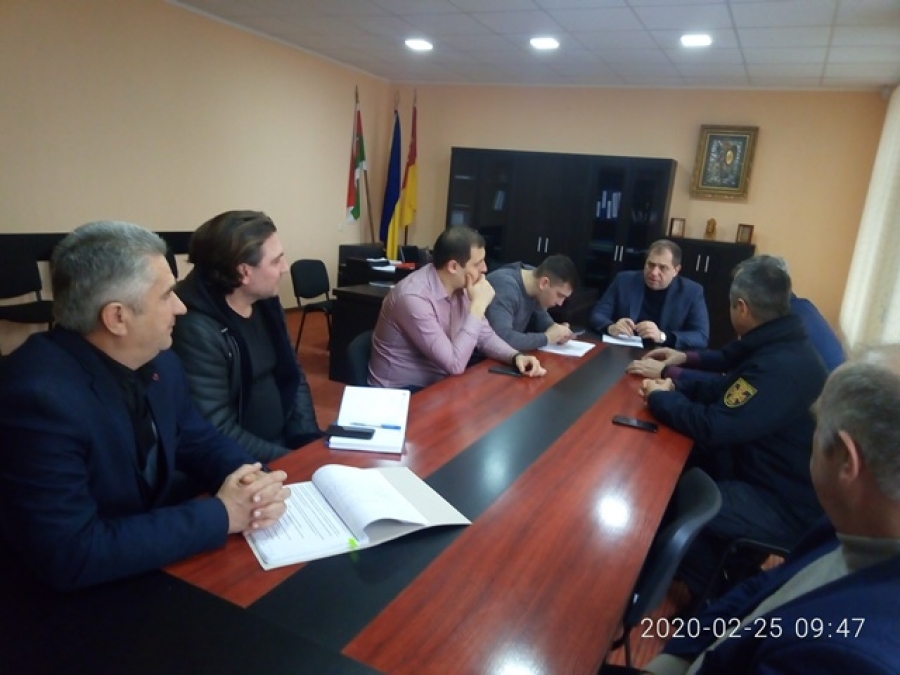 Термінова нарада з ліквідації наслідків надзвичайної події