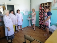 Ольга Бугаєнко проінспектувала перебіг вакцинальної кампанії в Голованівському районі