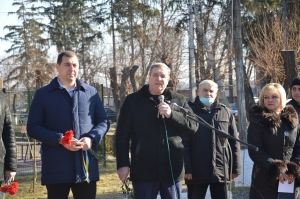 Перший заступник голови райдержадміністрації Михайло КОПІЄВСЬКИЙ взяв участь у заході з нагоди Дня вшанування учасників бойових дій на території інших держав та 33-ї річниці виведення військ з Афганістану