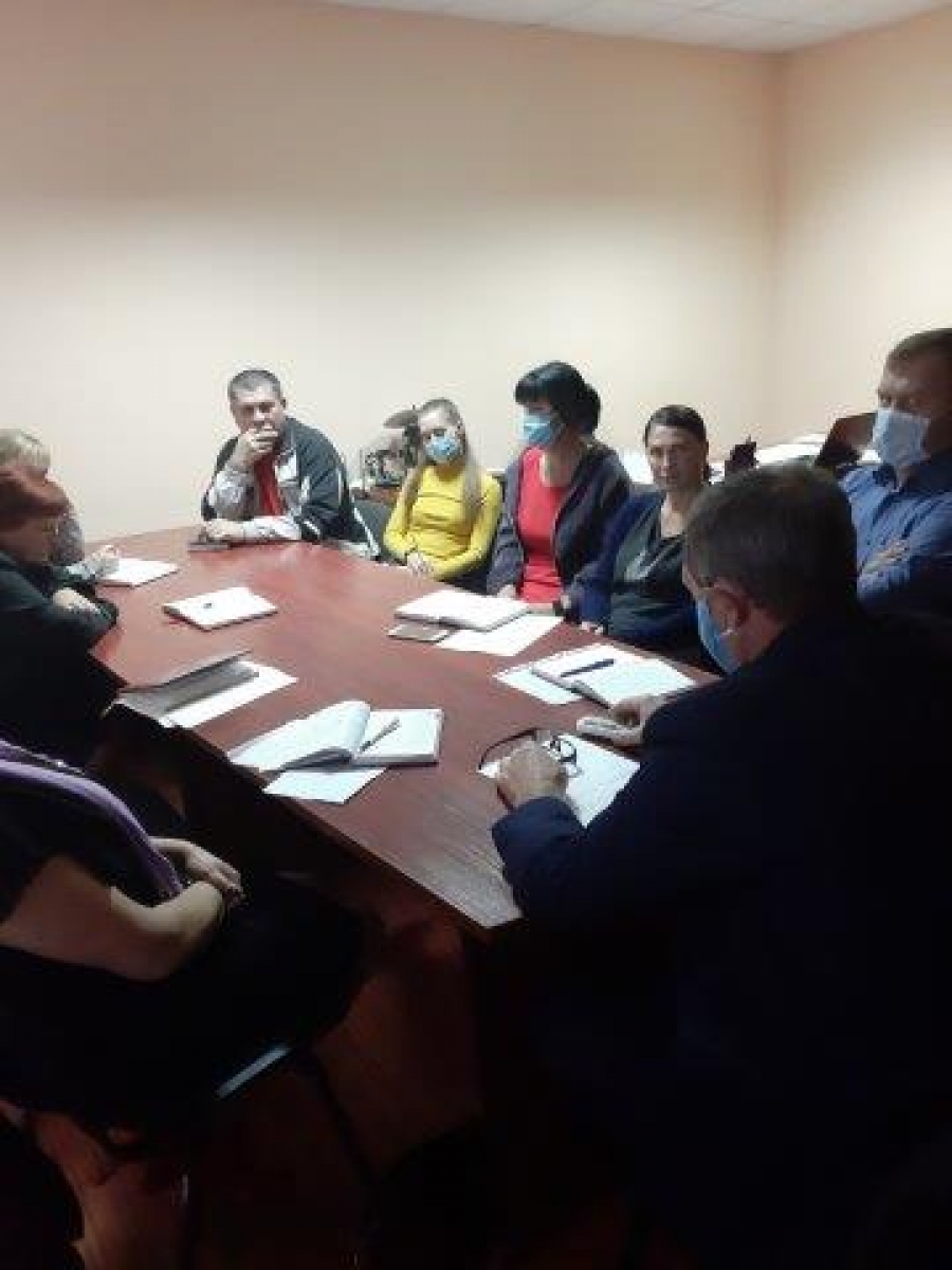 29 вересня 2020 року перший заступник голови районної державної адміністрації Михайло Копієвський провів робочу нараду