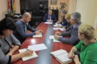 Олег Голімбієвський  провів  щотижневу апаратну нараду