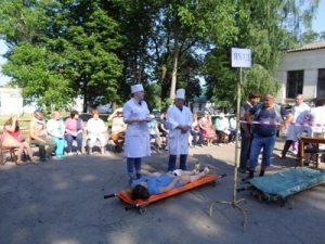Об’єктове тренування  з питань цивільного захисту  в Голованівській  ЦРЛ