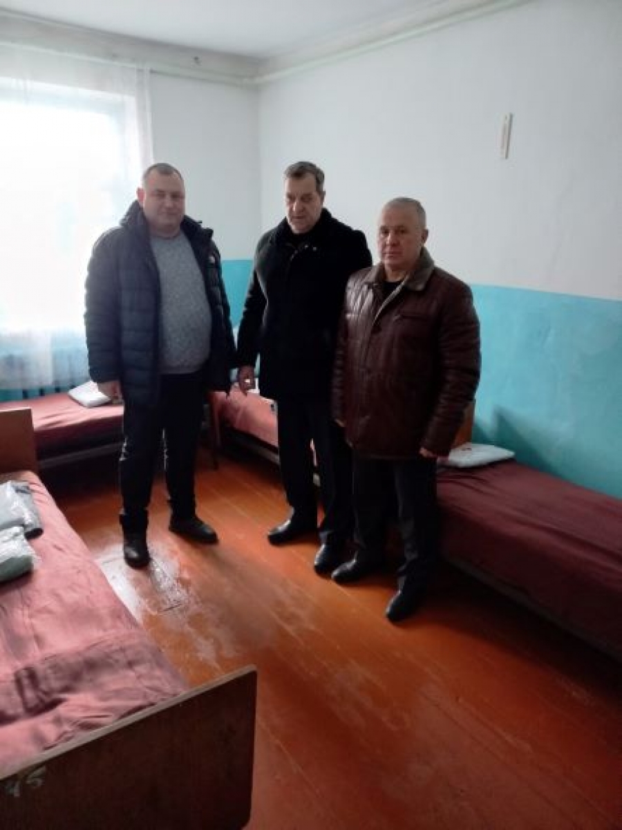 Перший заступник начальника Голованівської районної військової адміністрації Михайло Копієвський відвідав Вільшанську громаду Голованівського району