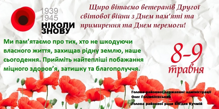 Вітаємо з Днем Перемоги!