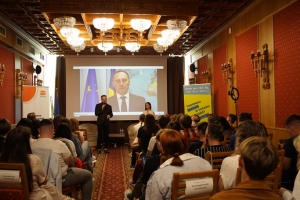 Заступник Міністра молоді та спорту України Андрій Чесноков долучився до форуму молодіжних рад «Форми участі молоді в умовах воєнного часу», який відбувся 24-26 травня 2024 в Івано-Франківську.