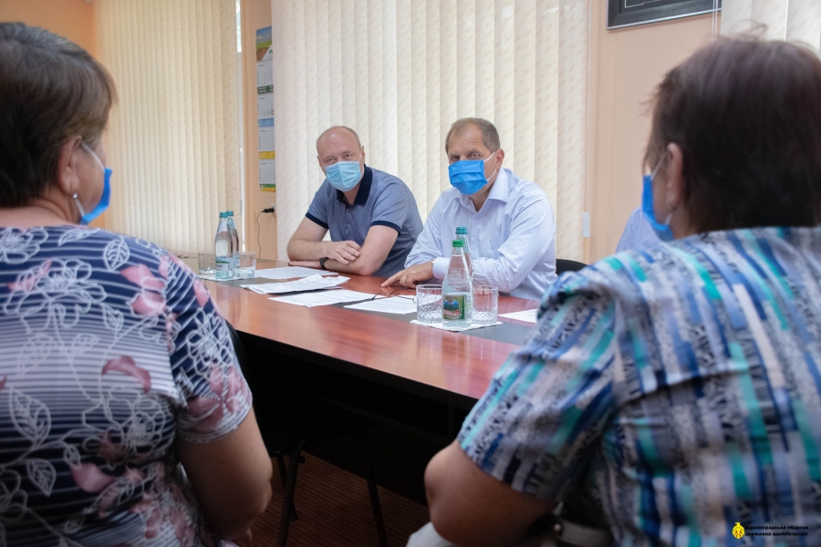 Перший заступник голови ОДА Ігор Кузьмін із робочим візитом відвідав Голованівський район