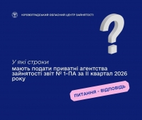 У які строки мають подати приватні агентства зайнятості звіт № 1-ПА  за II квартал 2026 року?