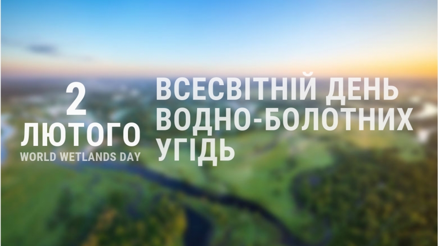 2 лютого − Всесвітній день водно-болотних угідь