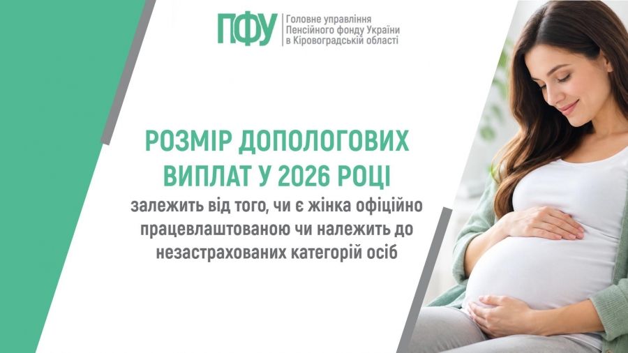 Розмір допологових виплат у 2026 році залежить від того, чи є жінка офіційно працевлаштованою чи належить до незастрахованих категорій осіб