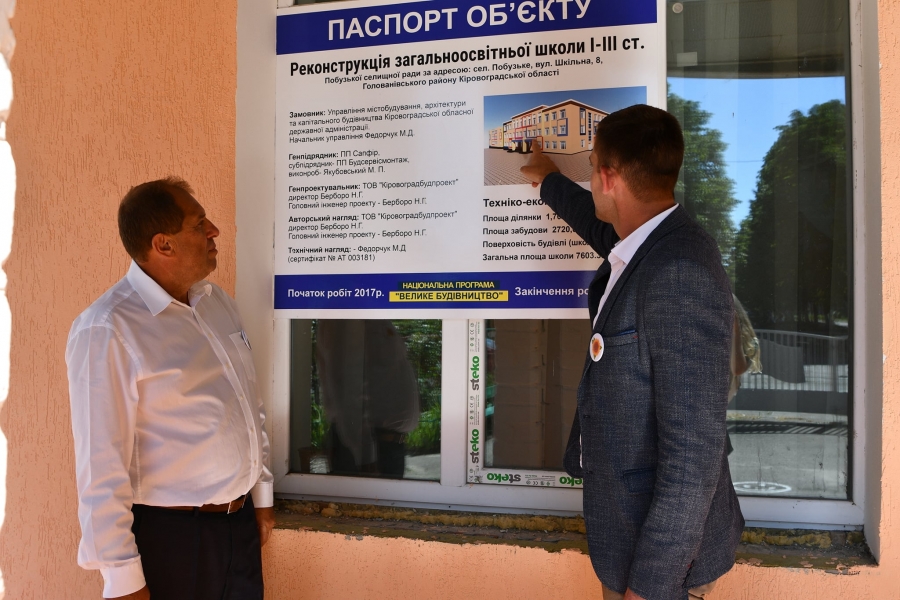 Тривають будівельні роботи в Побузькій школі