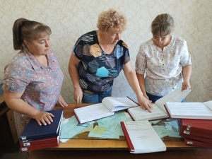 Перевірки стану зберігання погосподарських книг завершено