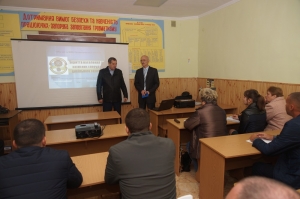 Проведено  спеціальне  об’єктове  тренування з питань цивільного  захисту ланки  по  обслуговуванню  захисної споруди  ПТУ- 38 в смт. Голованівськ