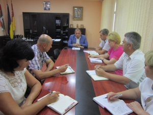 Олег Голімбієвський  провів щотижневу апаратну нараду