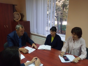 Перший заступник  голови районної державної адміністрації                      М. Копієвський провів  засідання комісії з питань забезпечення своєчасності і повноти сплати податків та ефективного використання бюджетних коштів