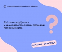 Які зміни відбулись у законодавстві з питань підтримки підприємництва?